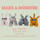 14/03/2026 - Make a Monster Workshop