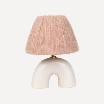 'Me' Table Lamp - Satin White