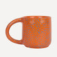 Mug - Spotty Orange & Blue