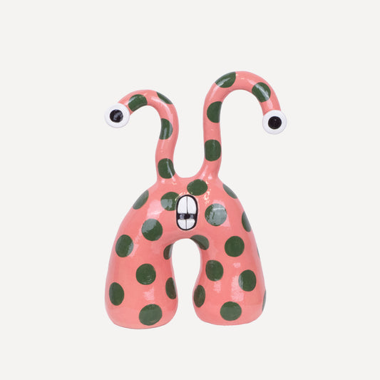 Odele- Pink & Green Spots