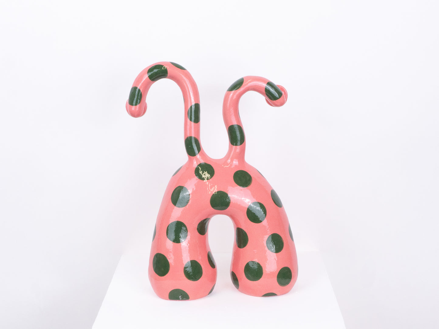 Odele- Pink & Green Spots
