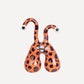 Odele- Orange & Purple Spots
