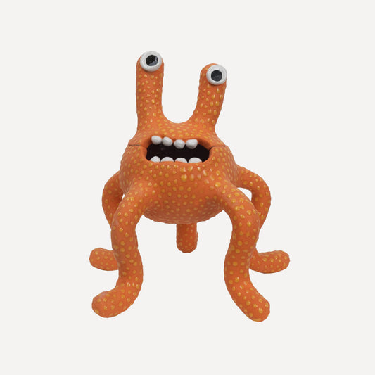 Odie Monster - Orange and Yellow Dots