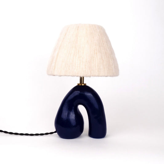 'Opposée' Table Lamp - Glossy Royal Blue