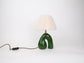 'Opposée' Table Lamp - Glossy Green