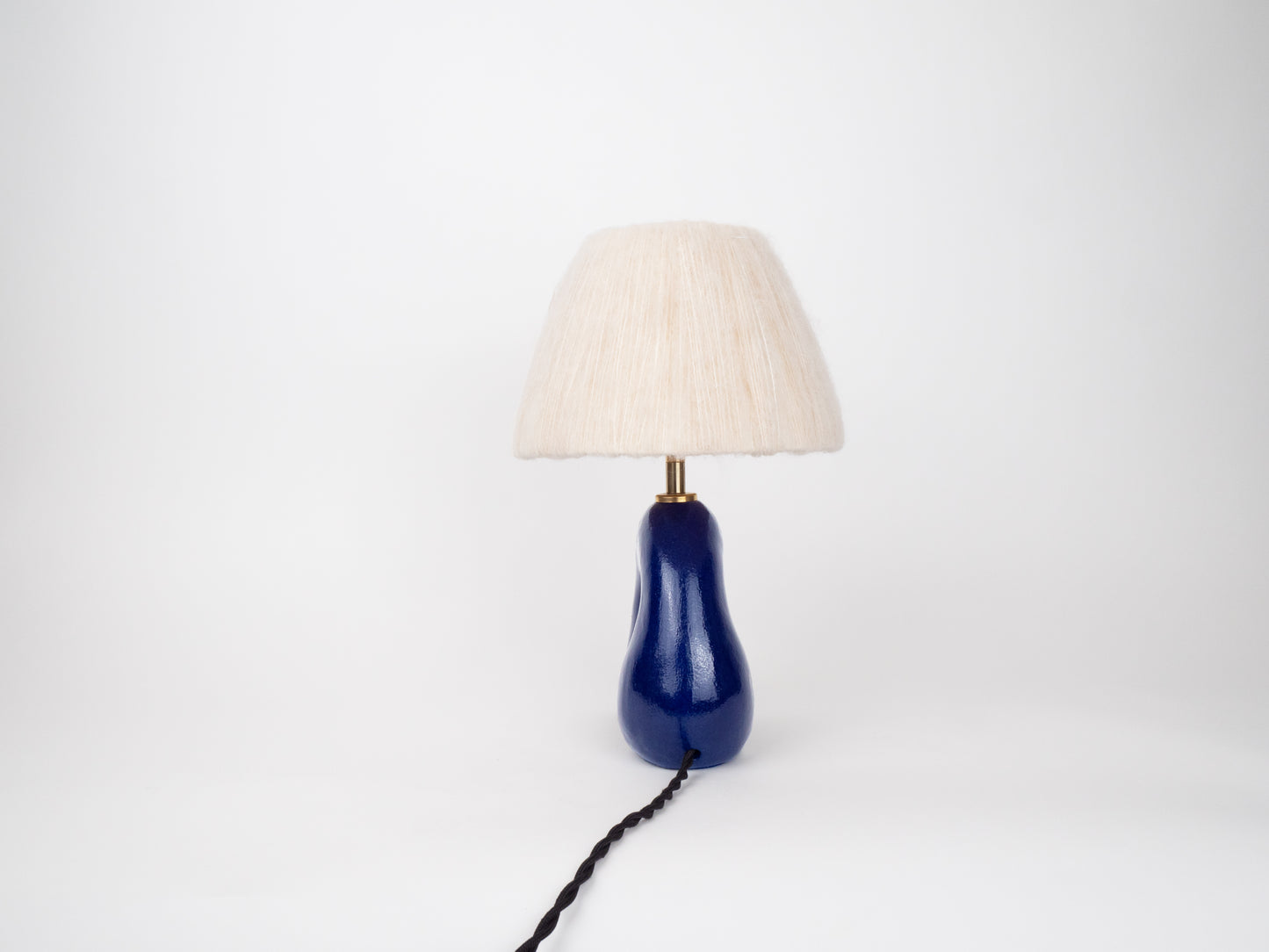 'Opposée' Table Lamp - Glossy Blue