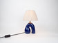 'Opposée' Table Lamp - Glossy Blue