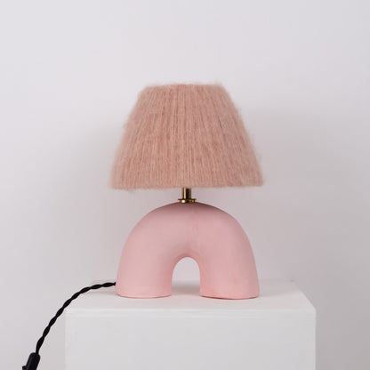 'Me' Table Lamp - Peach Matte