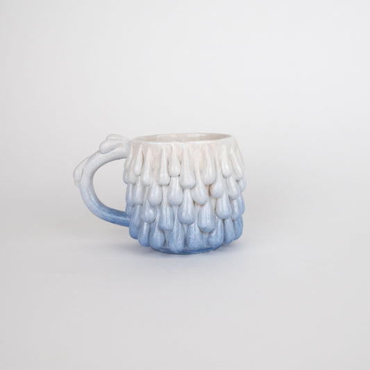 Drippy Mug - White and Blue