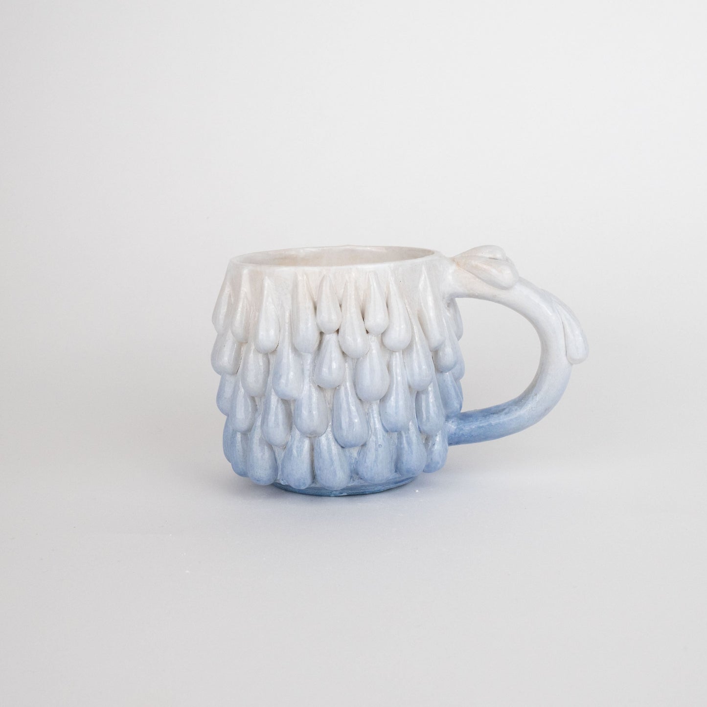 Drippy Mug - White and Blue