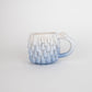 Drippy Mug - White and Blue