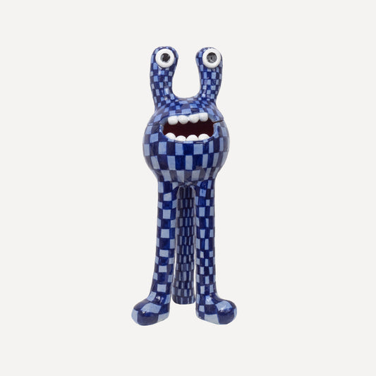 Remy - Blue Check Pattern