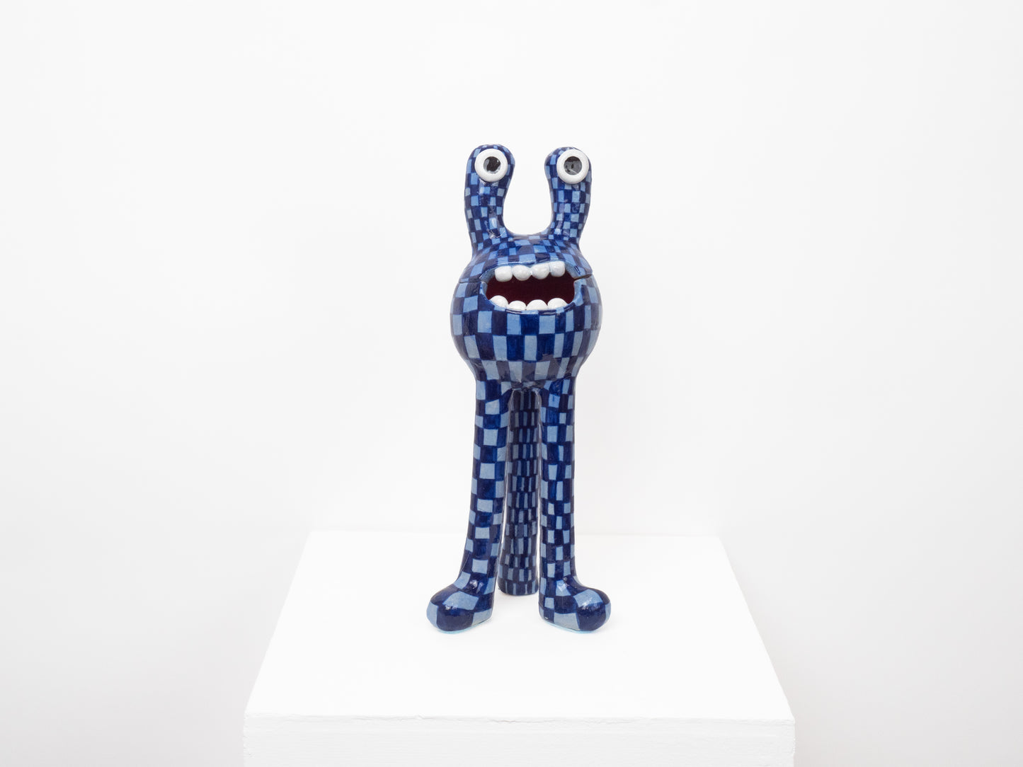 Remy - Blue Check Pattern