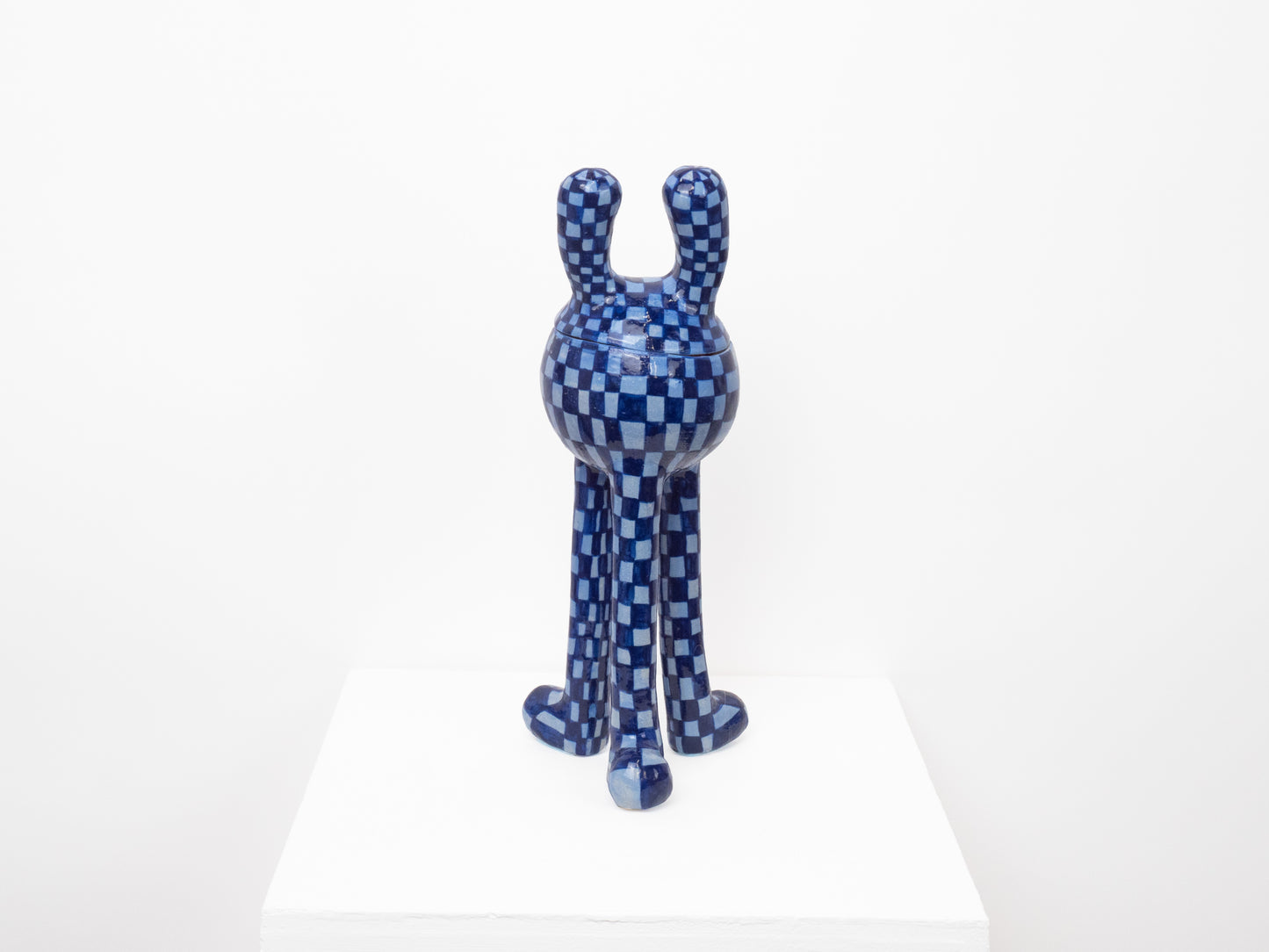 Remy - Blue Check Pattern