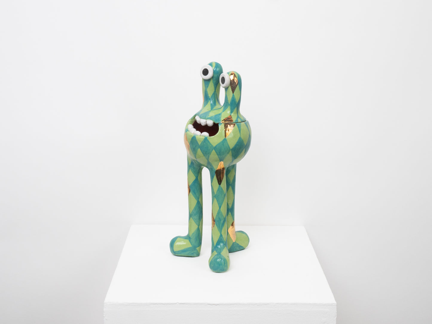 Remy - Green & Gold Diamonds