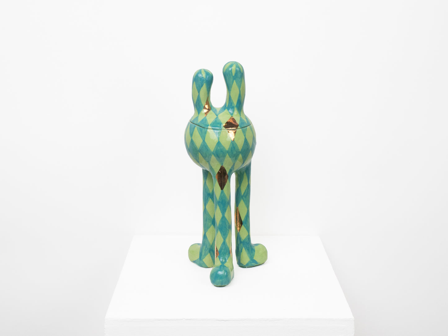 Remy - Green & Gold Diamonds