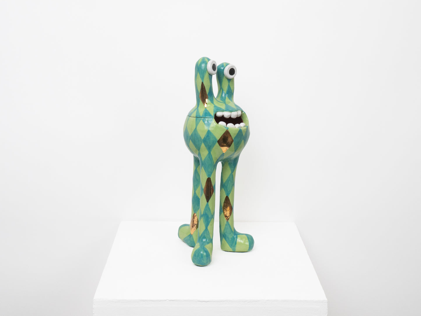 Remy - Green & Gold Diamonds