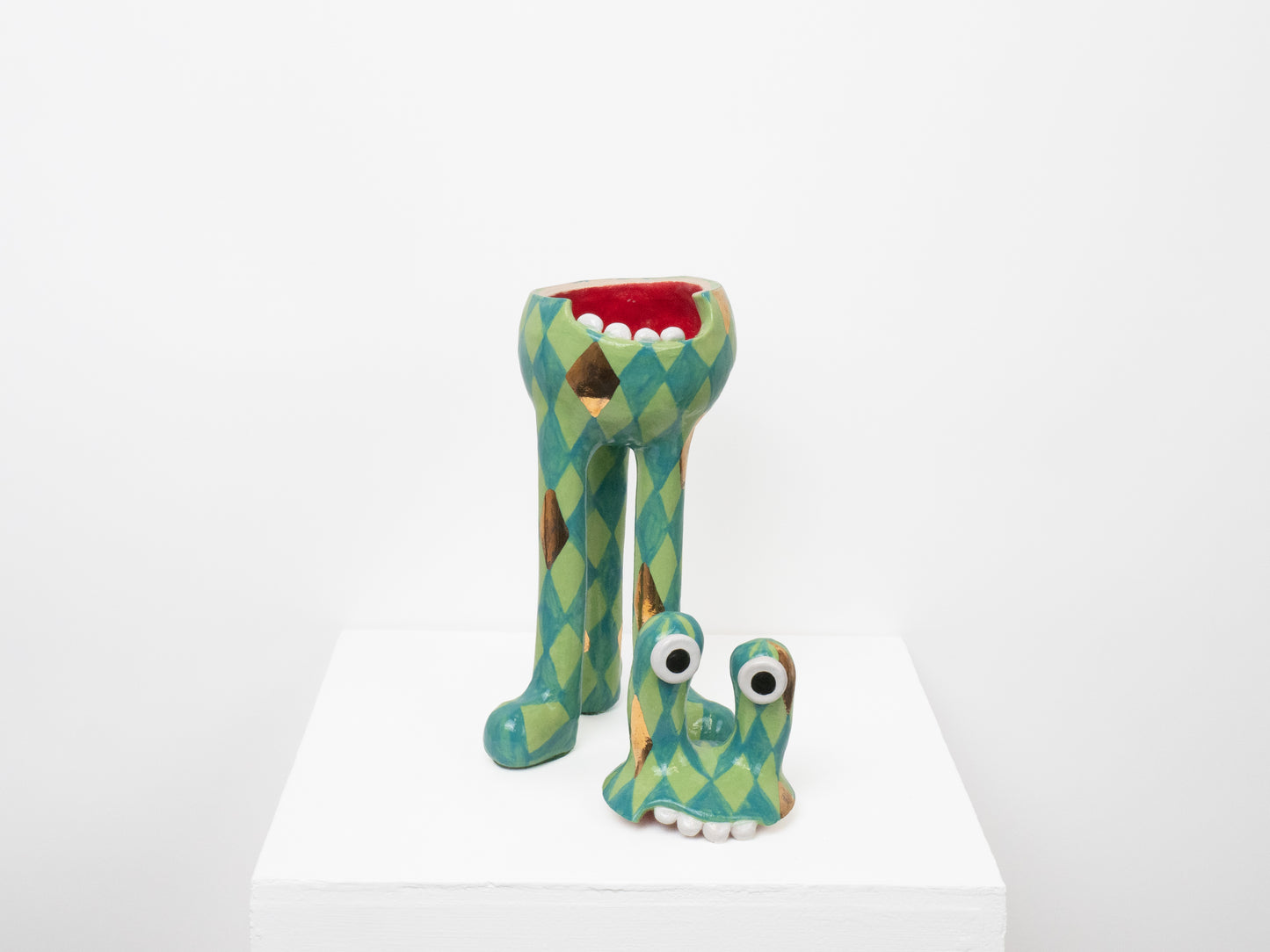 Remy - Green & Gold Diamonds