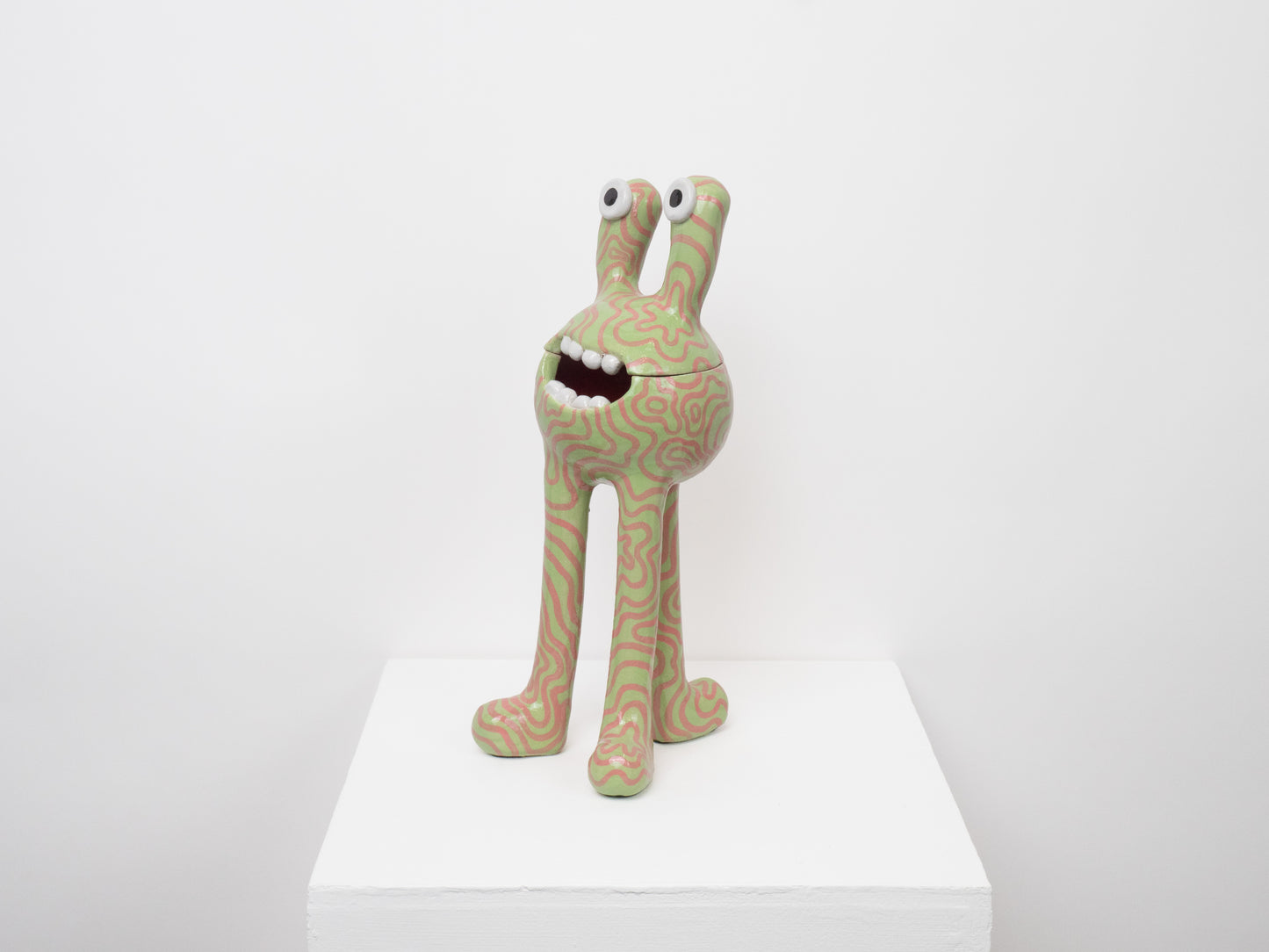 Remy - Green & Pink Swirl