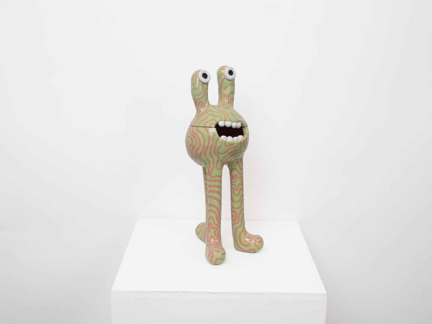 Remy - Green & Pink Swirl