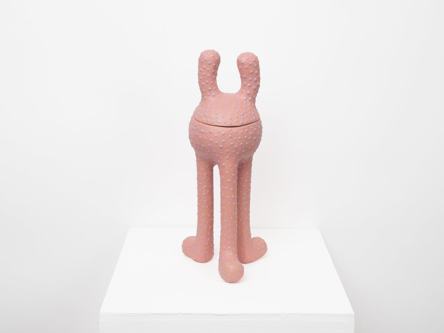 Remy - Pink with Lilac Dots