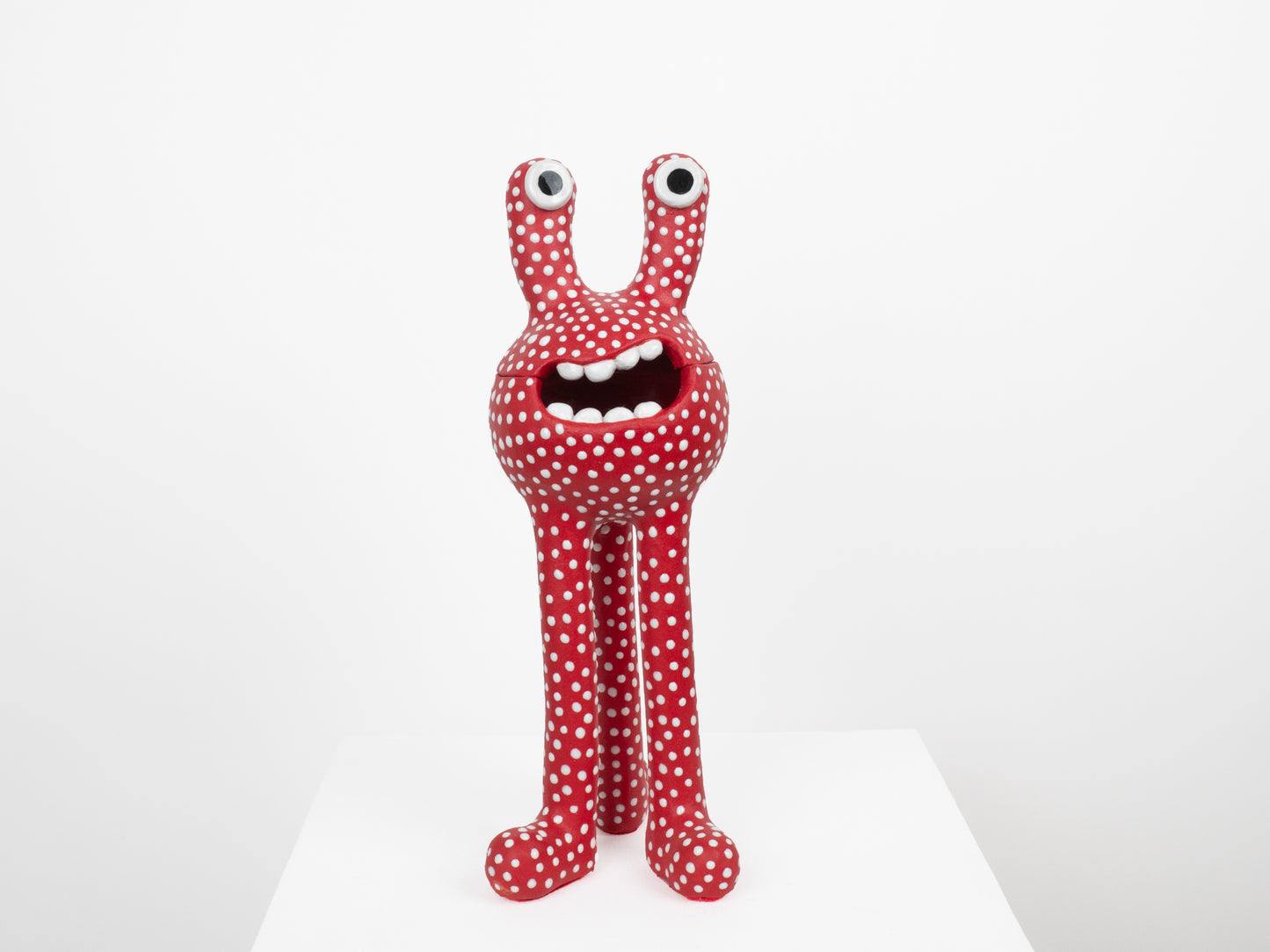 Remy - Red with White Dots