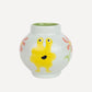 Round Bud Vase - Yellow Monster