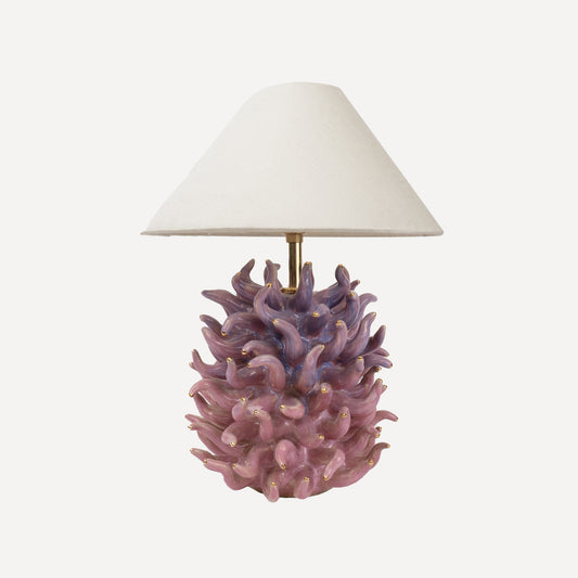 Tall 'Saltare' Table Lamp - Pink Ombre