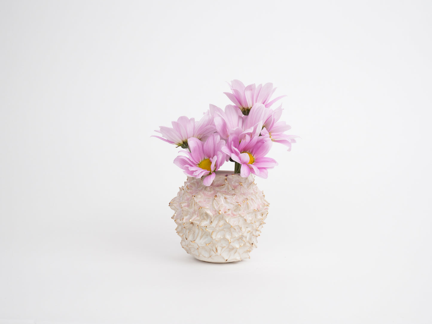 Spikey Vase - Blush