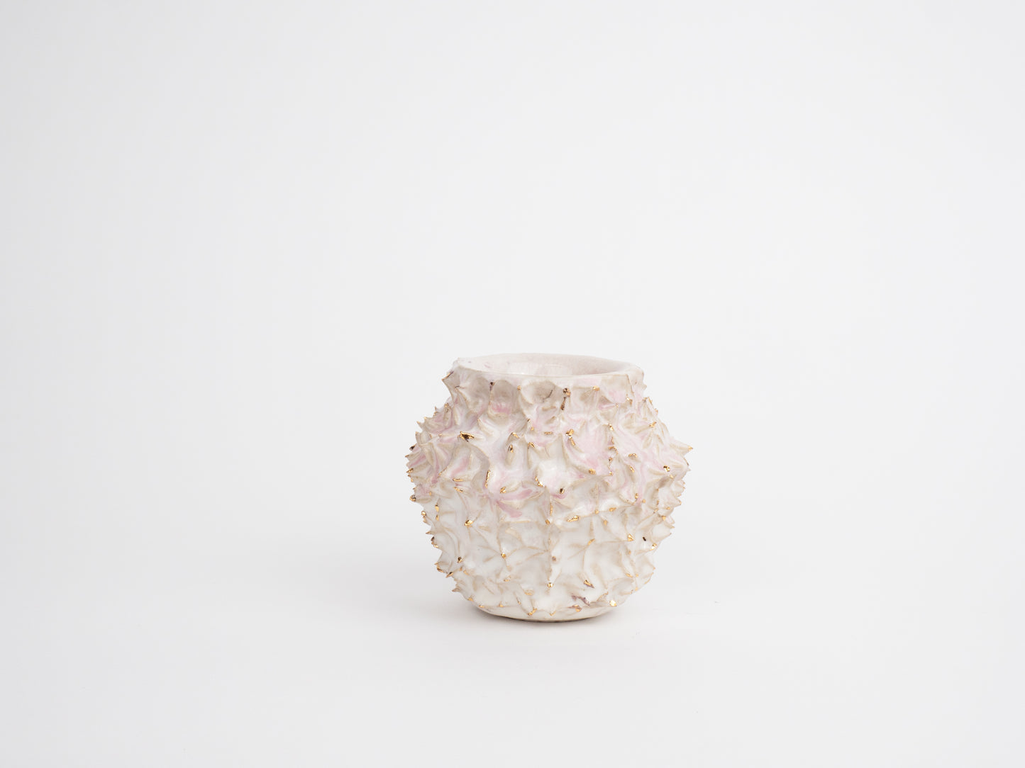 Spikey Vase - Blush