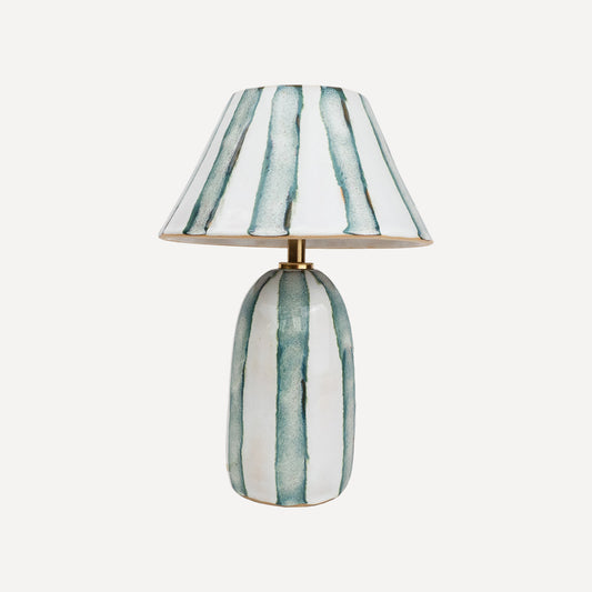 'Stripes' Table Lamp - Frost