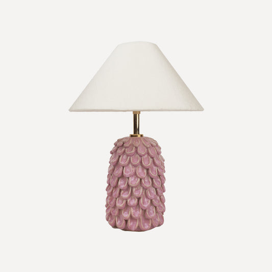 Tall 'Petal' Table Lamp - Pink