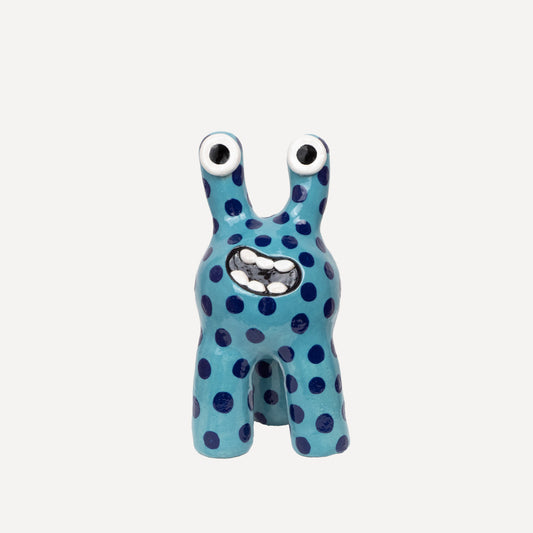 Tully- Turquoise & Blue Spots