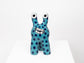 Tully- Turquoise & Blue Spots