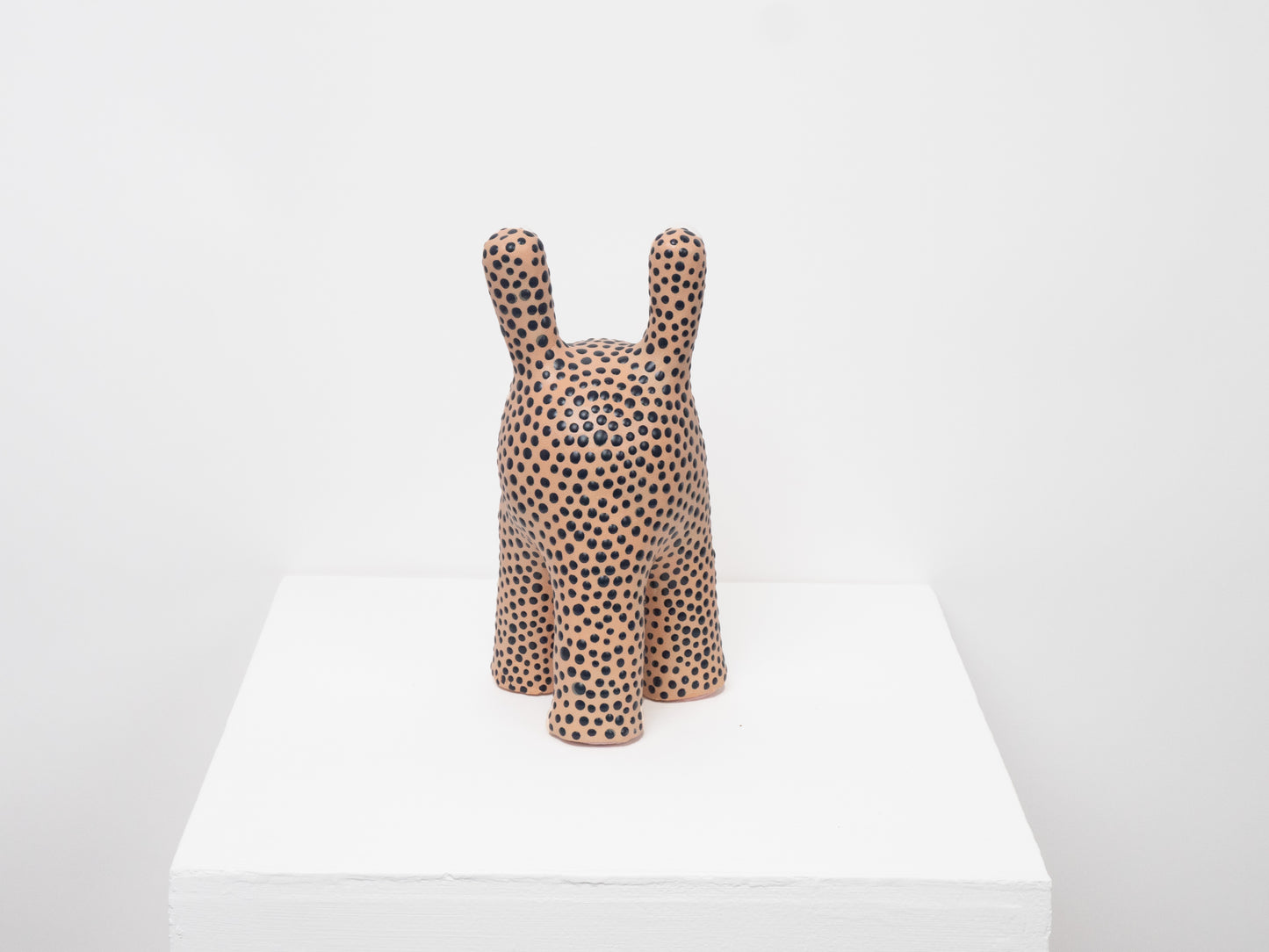 Tully - Orange with Blue Dots