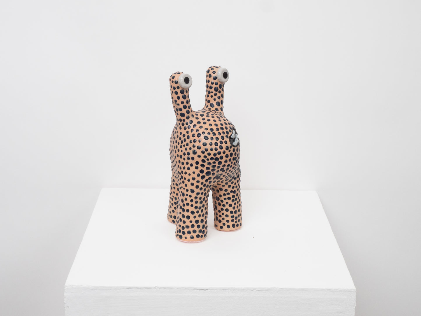 Tully - Orange with Blue Dots