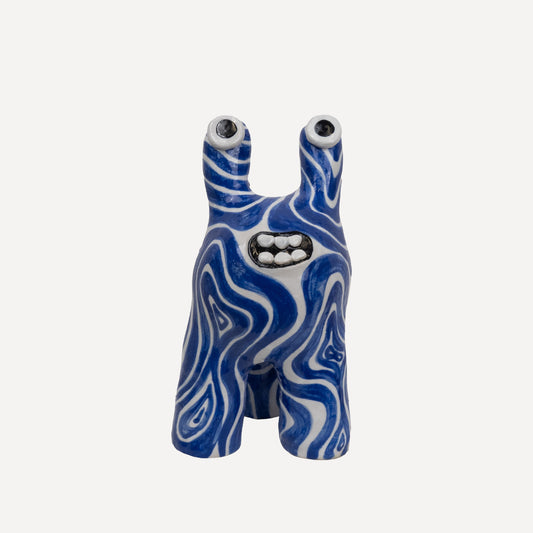Tully - Blue and White Swirl
