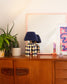 'You' Table Lamp - Blue Diamond