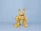 Odie Monster Pot-Yellow Cloudy Pattern