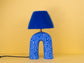 'You' Table Lamp - Two Tone Blue