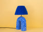 'You' Table Lamp - Two Tone Blue