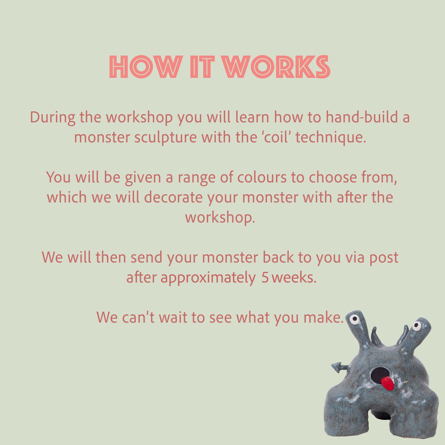 17/10/2026 - Make a Monster Workshop