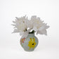 Round Bud Vase - Yellow Monster