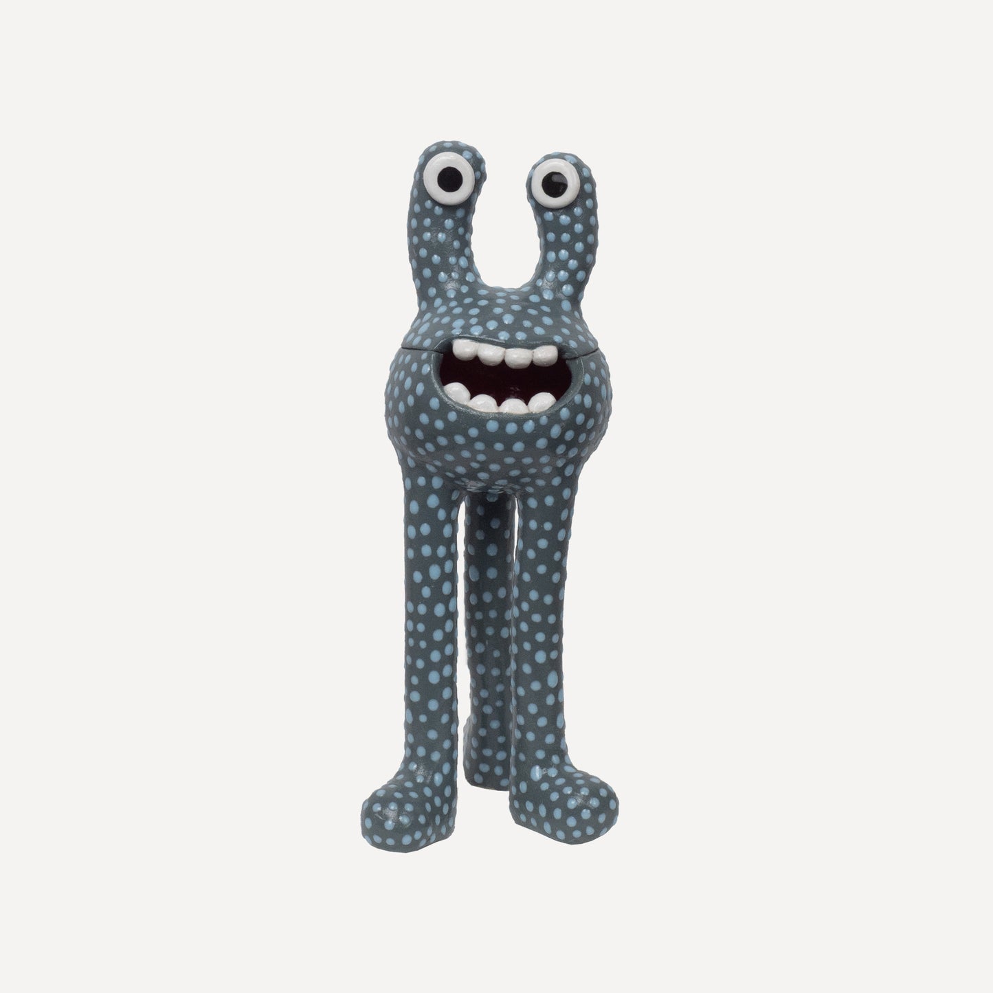 Remy - Turquoise with Blue Dots