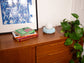 'Petal' Wall Light - Glossy Light Blue