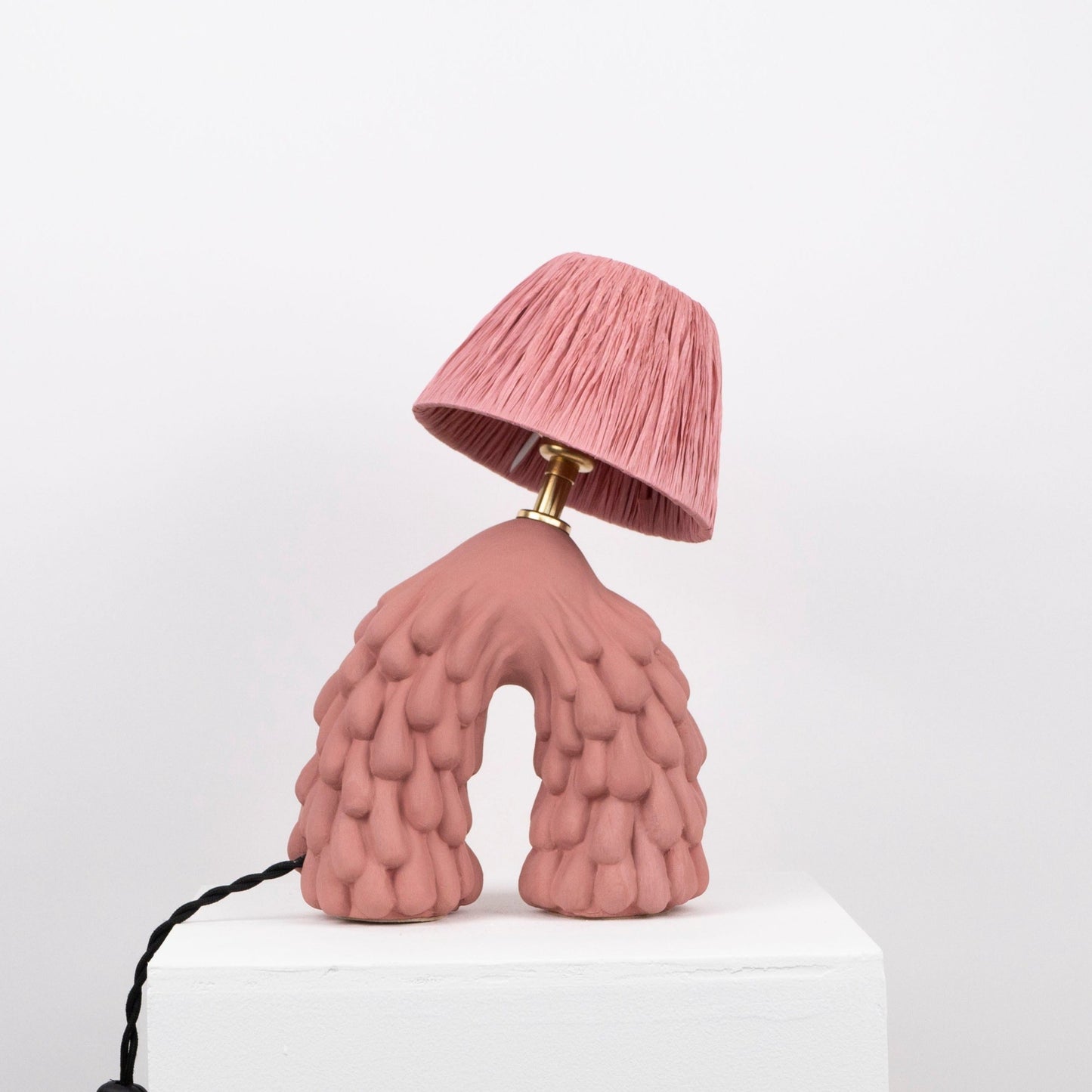 'Follow' Table Lamp - Dusty Pink
