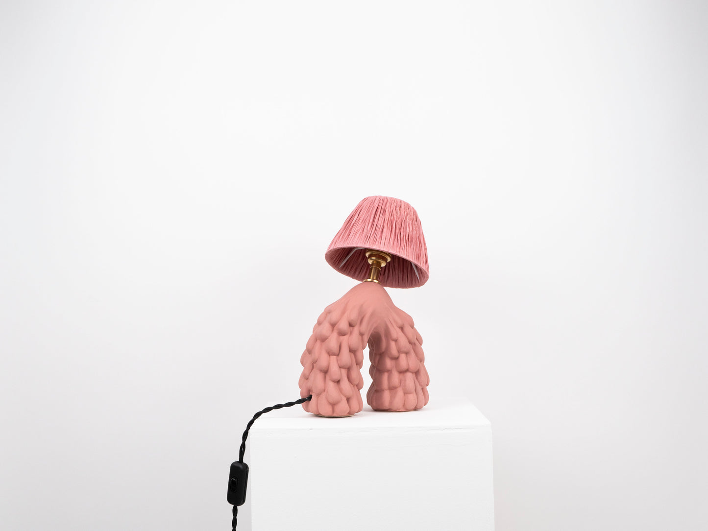 'Follow' Table Lamp - Dusty Pink