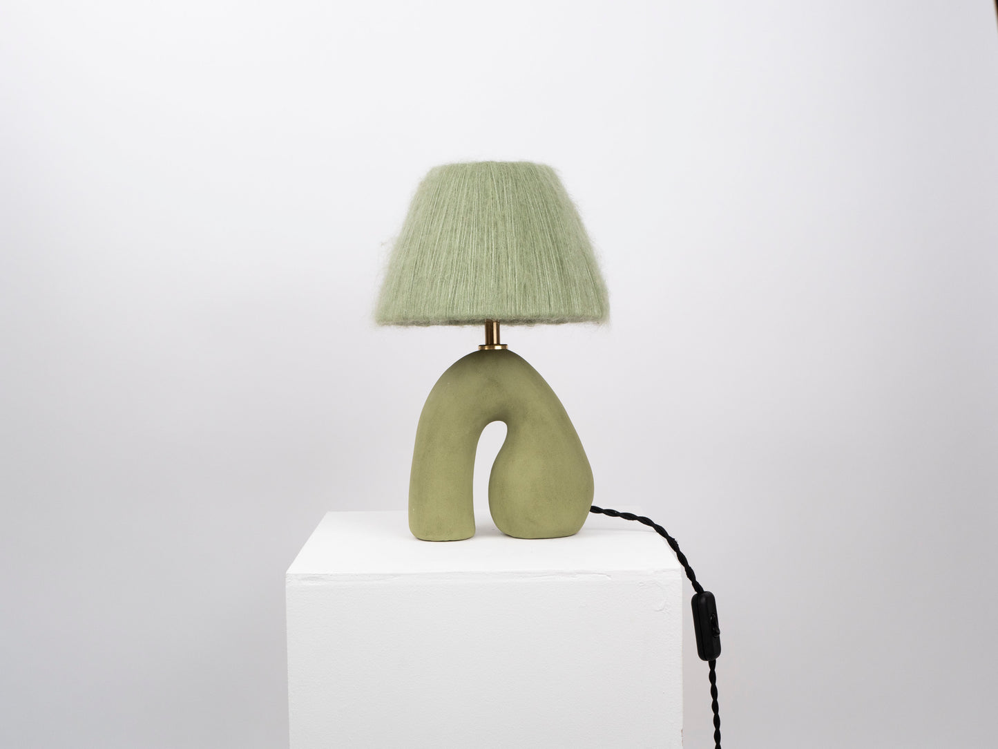 ‘Opposée’ Table Lamp - Matte Cactus