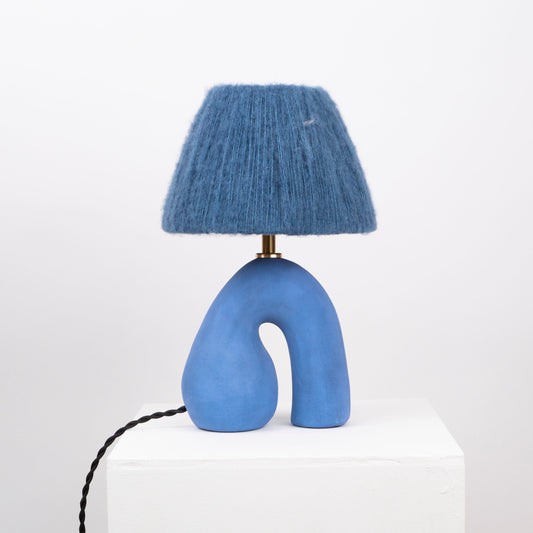 ‘Opposée’ Table Lamp - Matte Blue