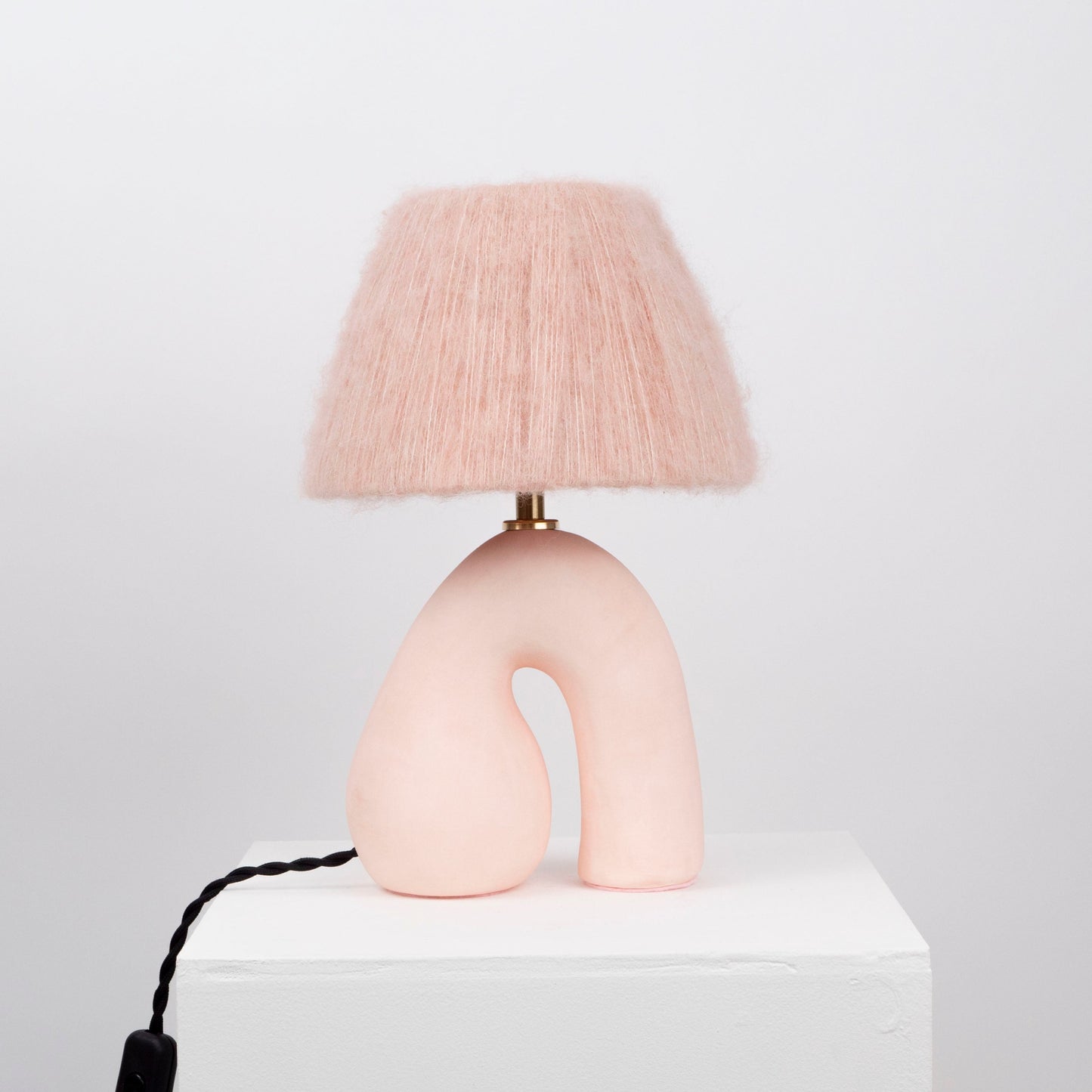 ‘Opposée’ Table Lamp - Matte Peach